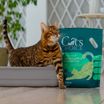 Растительный комкующийся наполнитель тофу Cat's choice с ароматом "Зеленый чай" 6 л/2,5 кг — фото 3