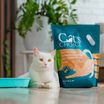 Растительный комкующийся наполнитель тофу Cat's choice с ароматом "Персик" 6 л/2,5 кг — фото 3
